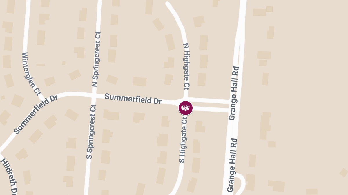 Injuries Reported in Crash at Summerfield Dr and N Highgate Ct