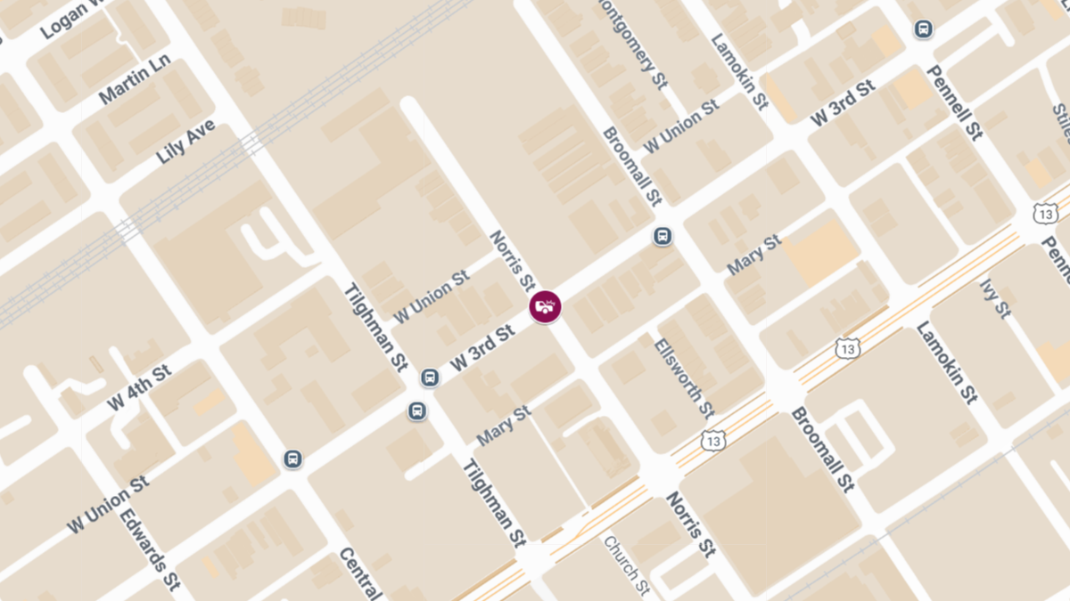 Injuries Reported in Crash at W 3rd St & Norris St