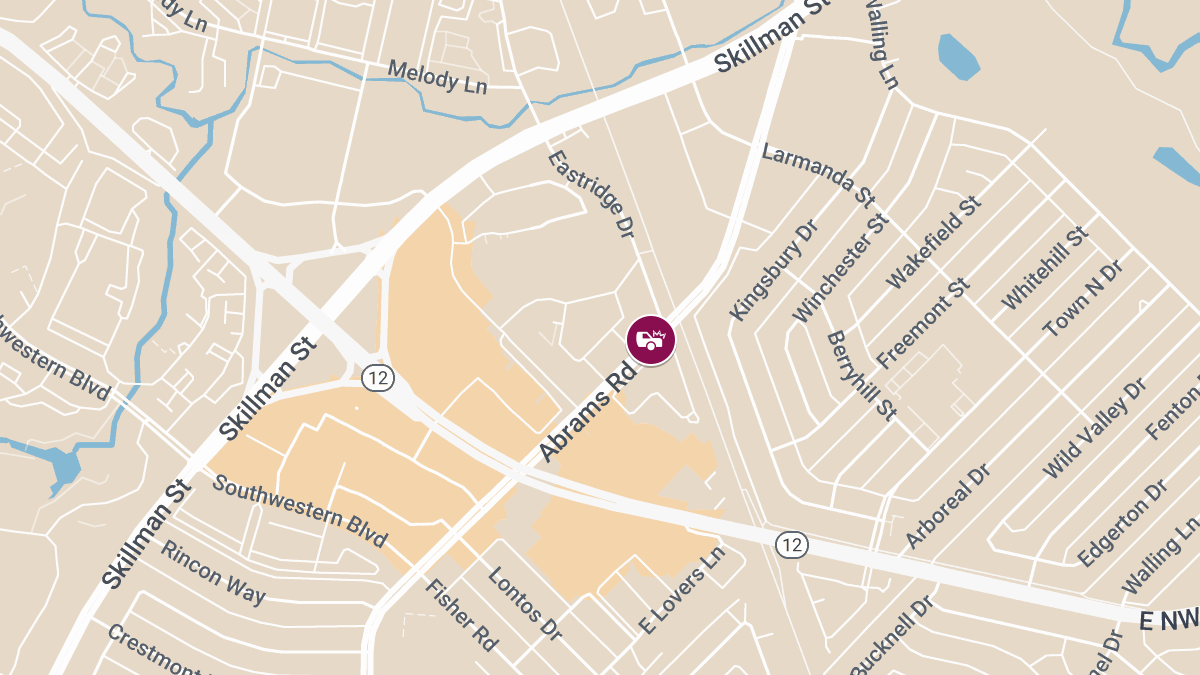 Injuries Reported in Crash on Abrams Rd 