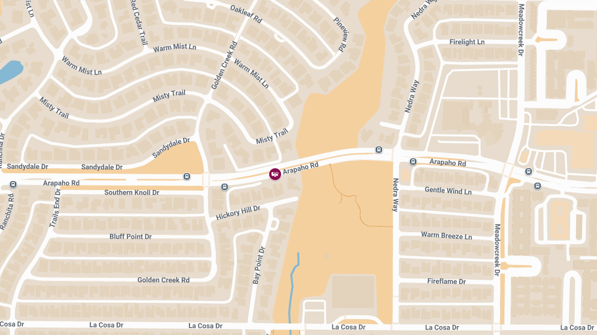 Injuries Reported in Crash on Arapaho Rd 