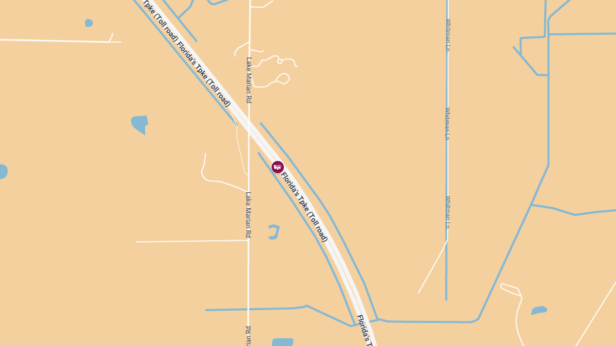 Injuries Reported in Crash on Florida’s Tpke NB at MM206