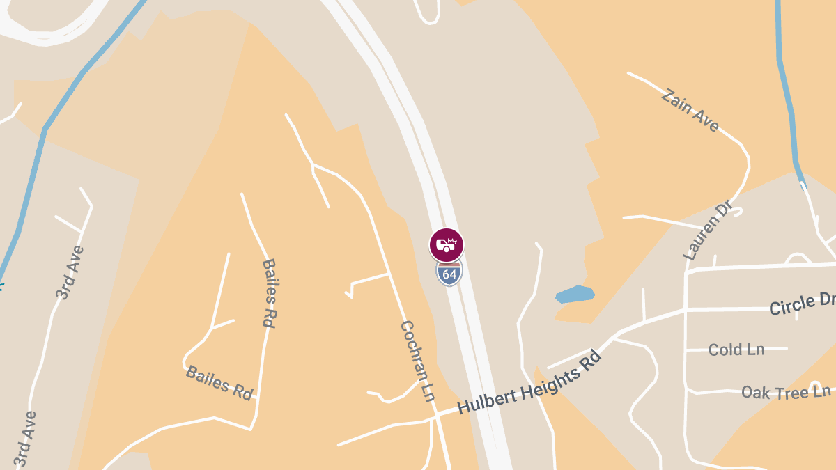 Injuries Reported in Crash on I-64 East and Nitro Exit