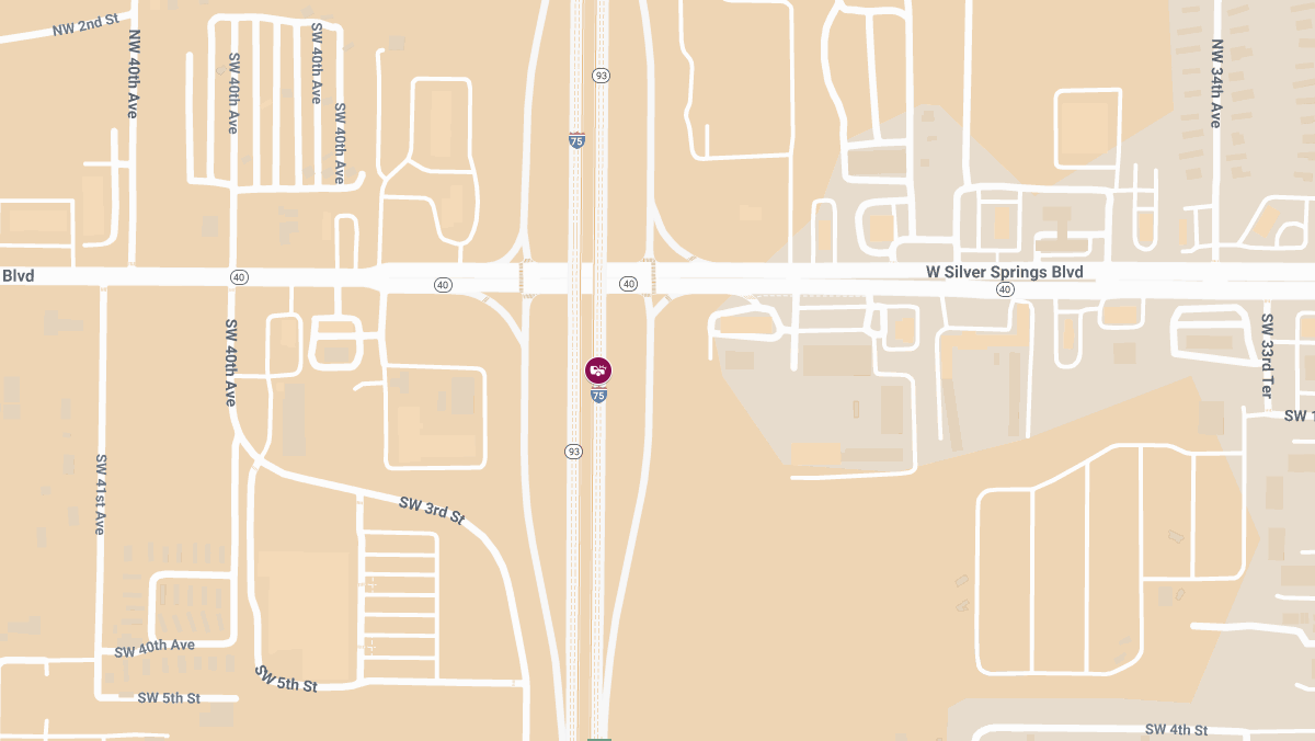 – Injuries Reported in Crash on I-75 SB Near MM 345