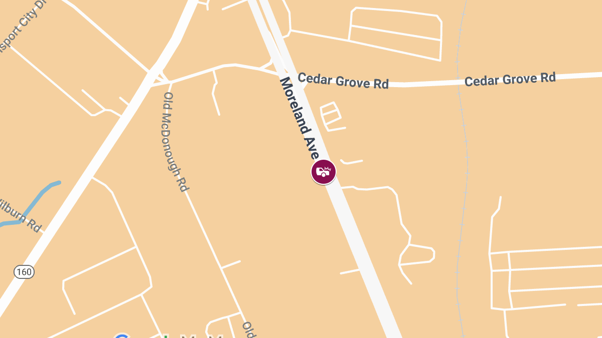 Injuries Reported in Crash on Moreland Ave