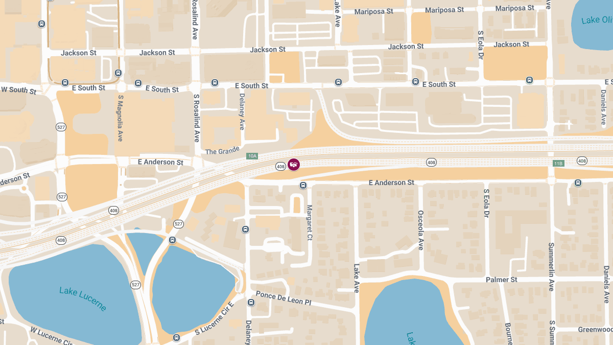 Injuries Reported in Crash on SR 408 Eastbound Near MM 19