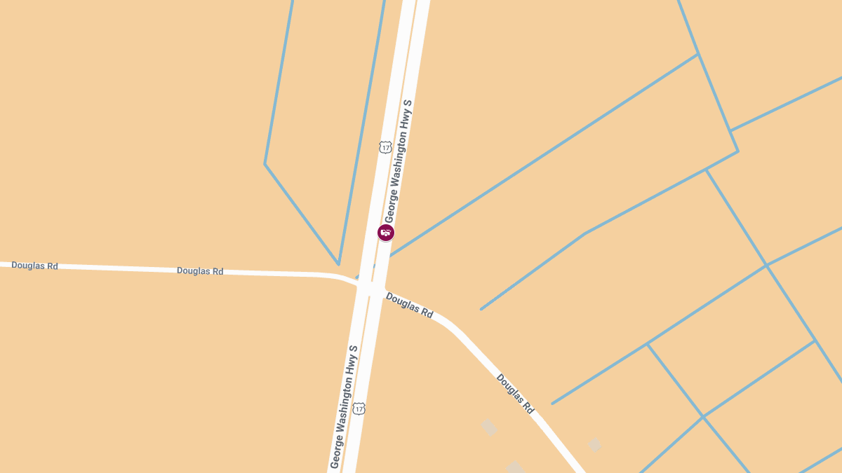 Injuries Reported in Early Morning Crash on George Washington Hwy S