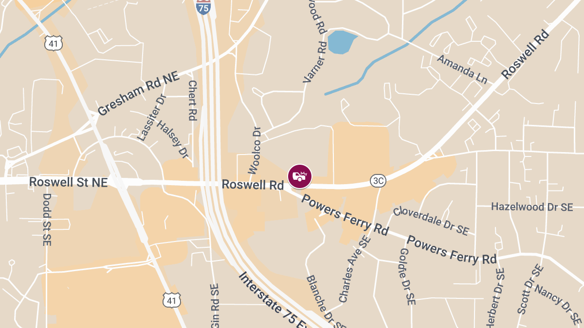 Injuries Reported in Hit-and-Run Crash at Roswell Rd & Powers Ferry Rd