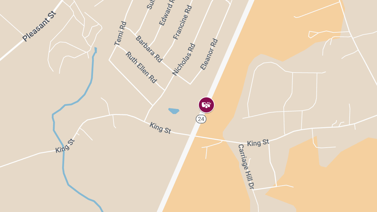 Injuries Reported in Rollover Crash on Route 24 at Exit 38B