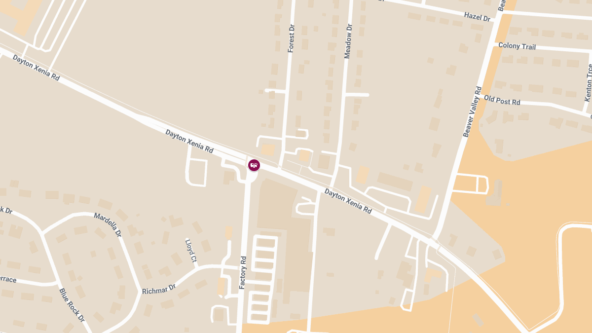 Injuries Reported in Two-Vehicle Collision at Dayton Xenia Rd & Factory Rd