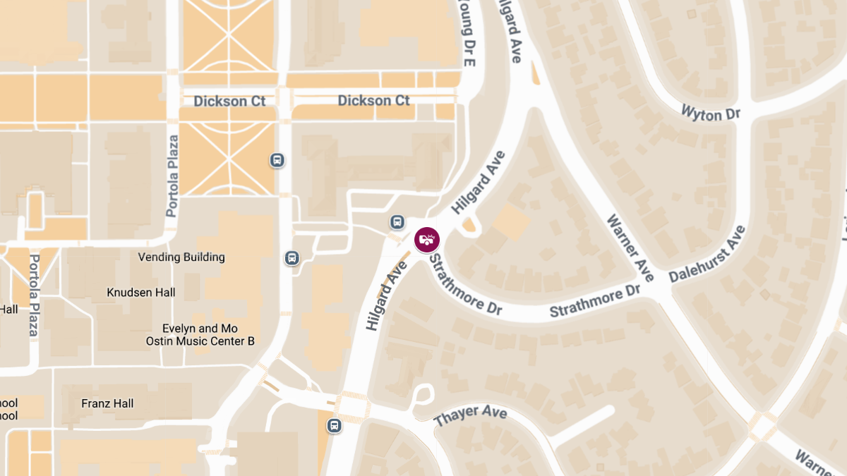 Injuries Reported in Two-Vehicle Crash at Strathmore Dr & Hilgard Ave