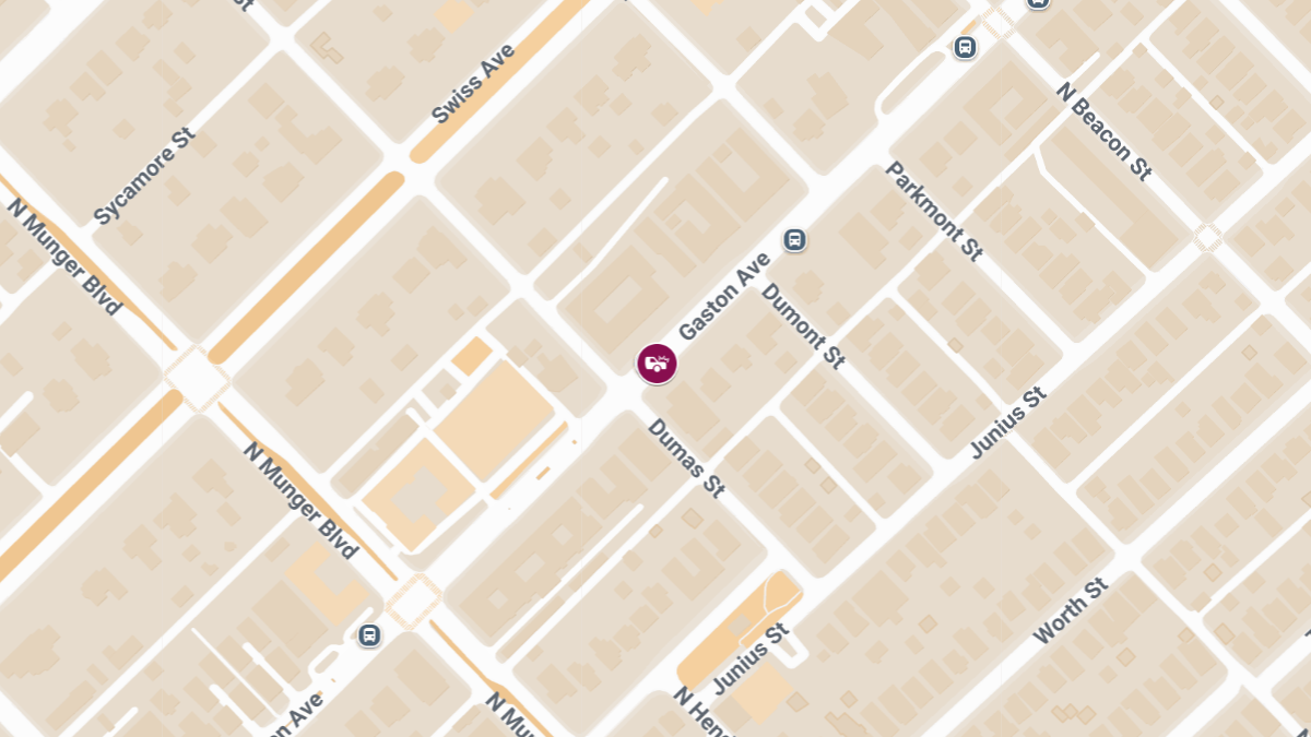 Injuries Reported in Vehicle Collision at 6100 Gaston Ave