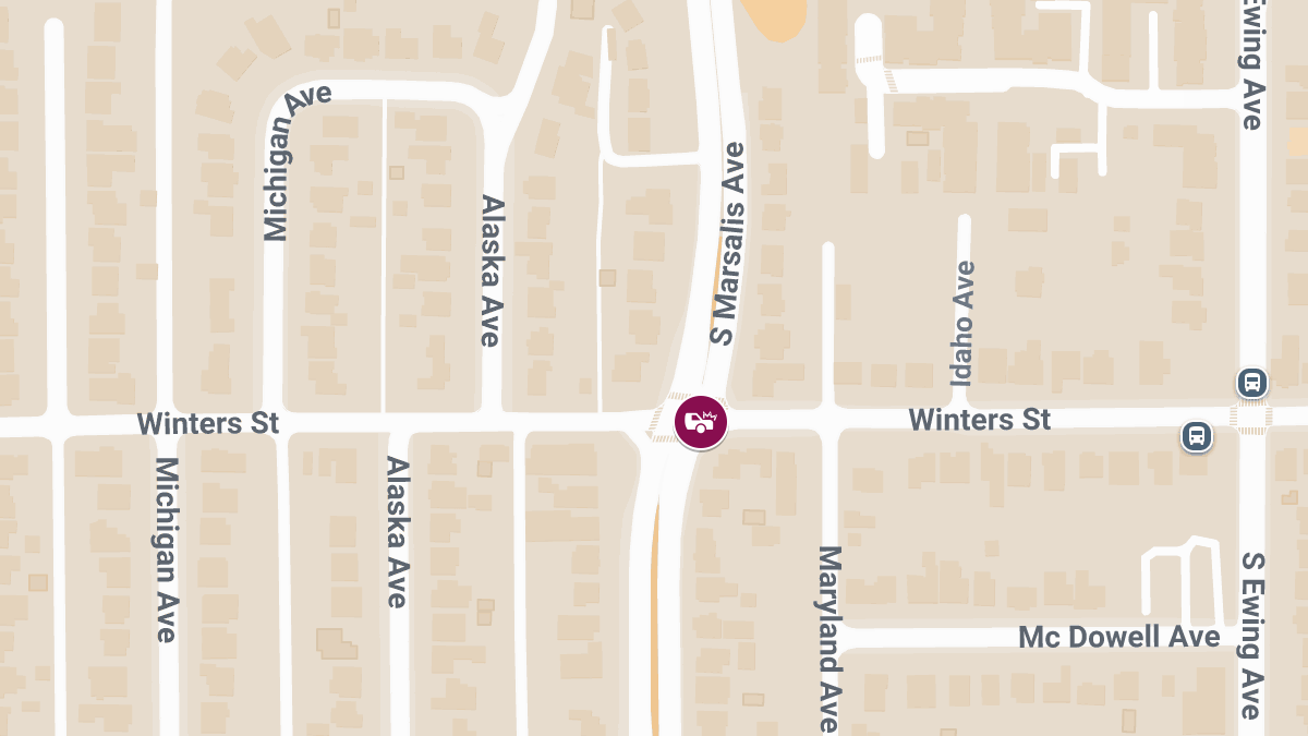 Injuries in Accident at S Marsalis Ave & Winters St
