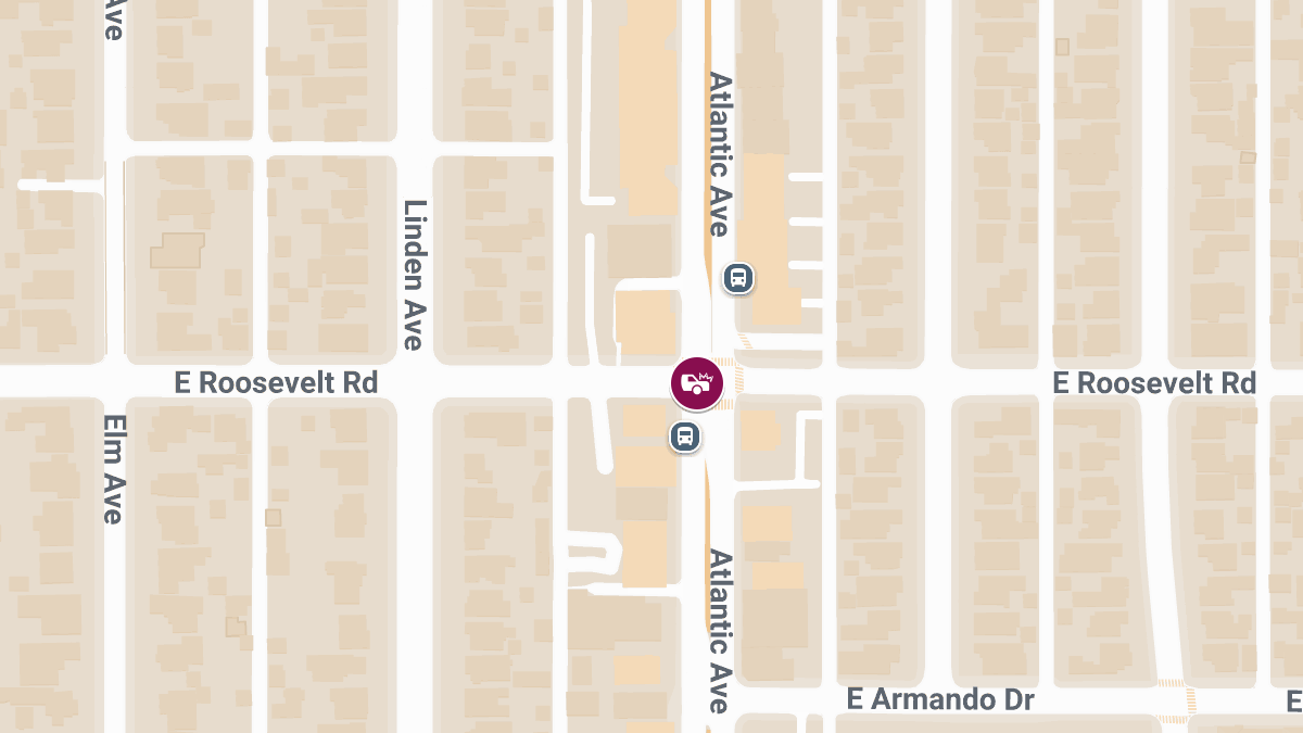 Injuries in Major Crash at E Roosevelt Rd & Atlantic Ave