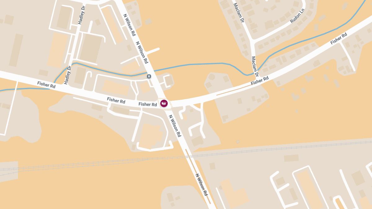 Injury Accident Blocking Southbound Wilson Rd at Fisher Rd