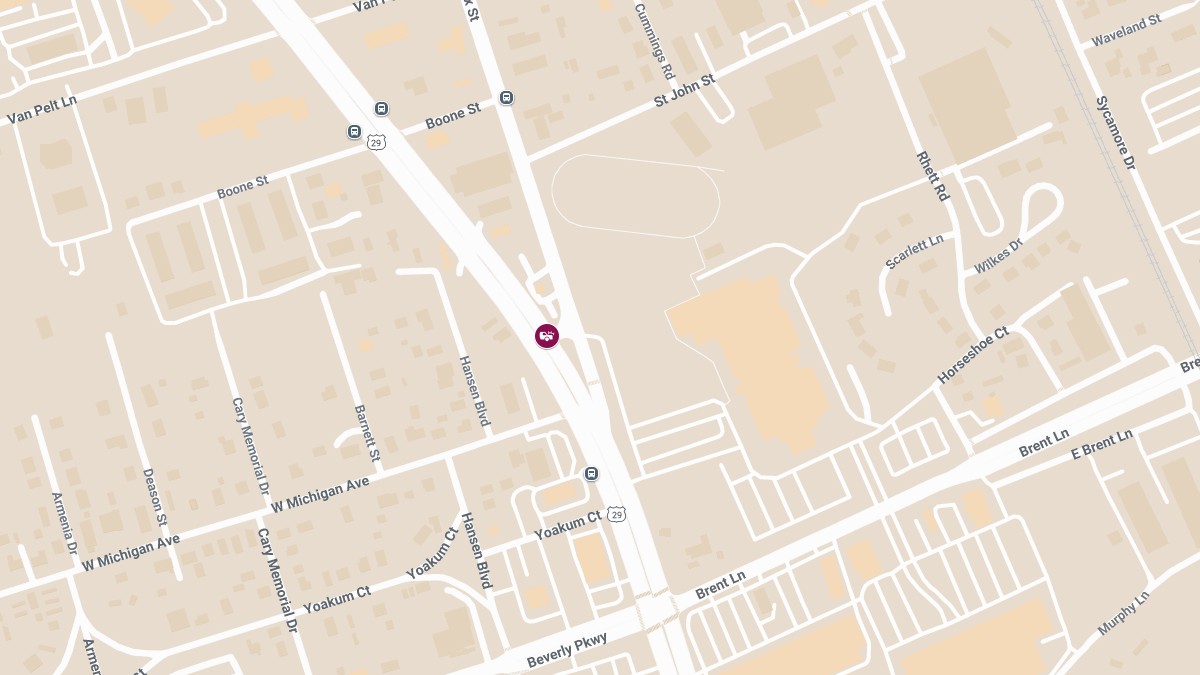 Injury Accident Causes Roadblock at CR-95A and US-29