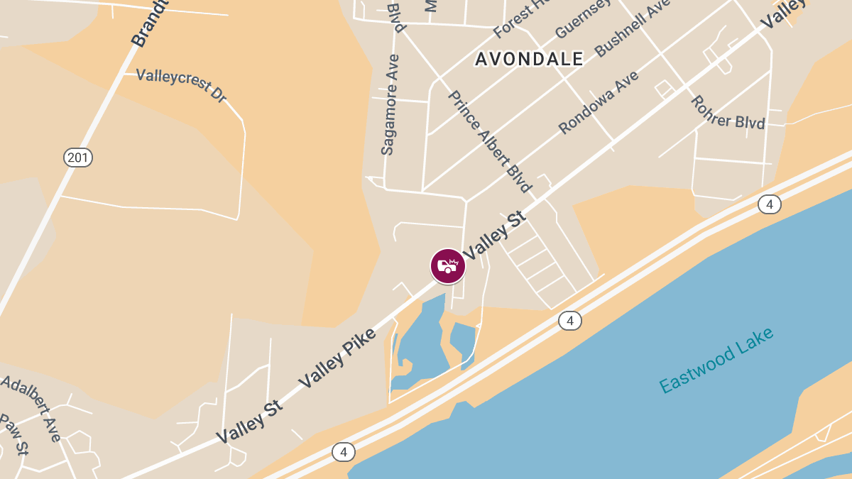 Injury Accident Involving SUV Reported on Valley St Near Bingo Hall