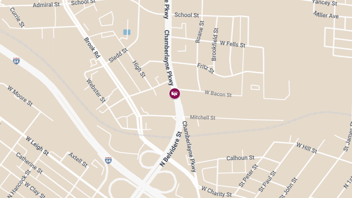 Injury Accident Overnight on Chamberlayne Pkwy
