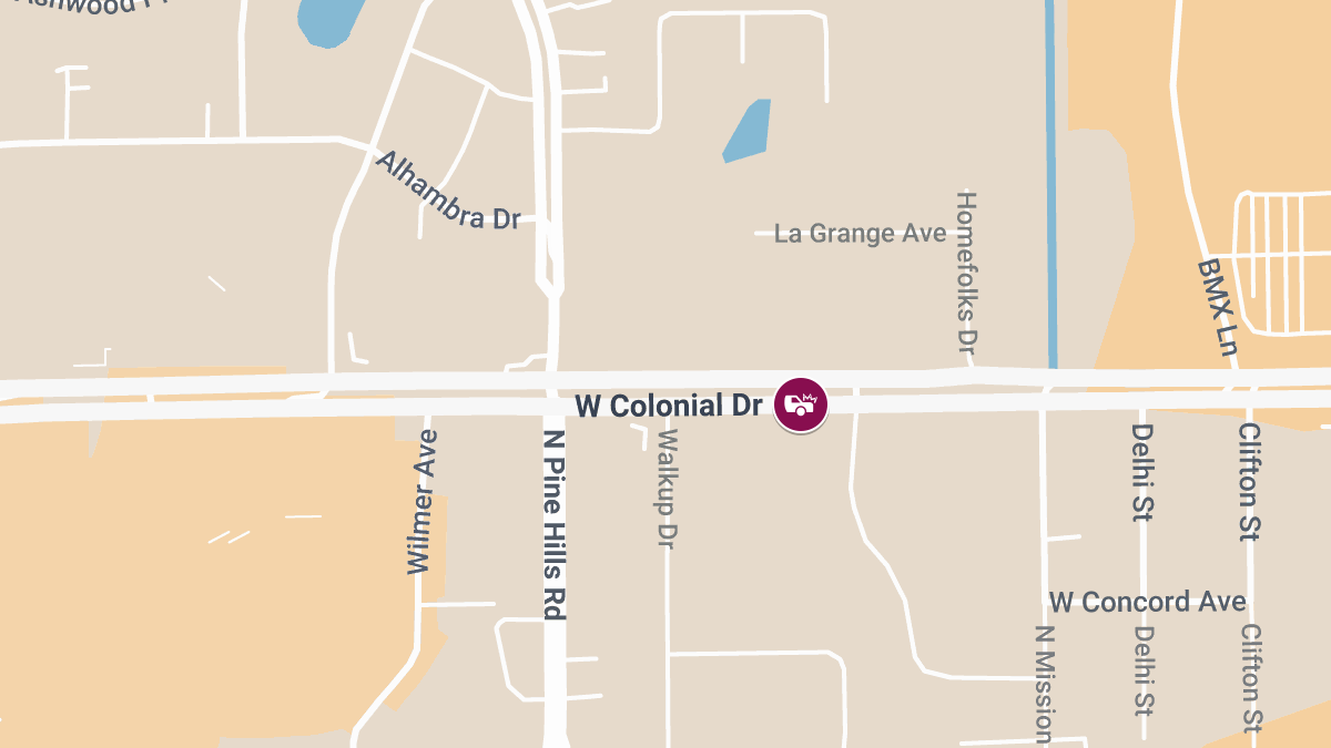 Injury Accident Reported Near Central Florida Fairgrounds on W Colonial Dr