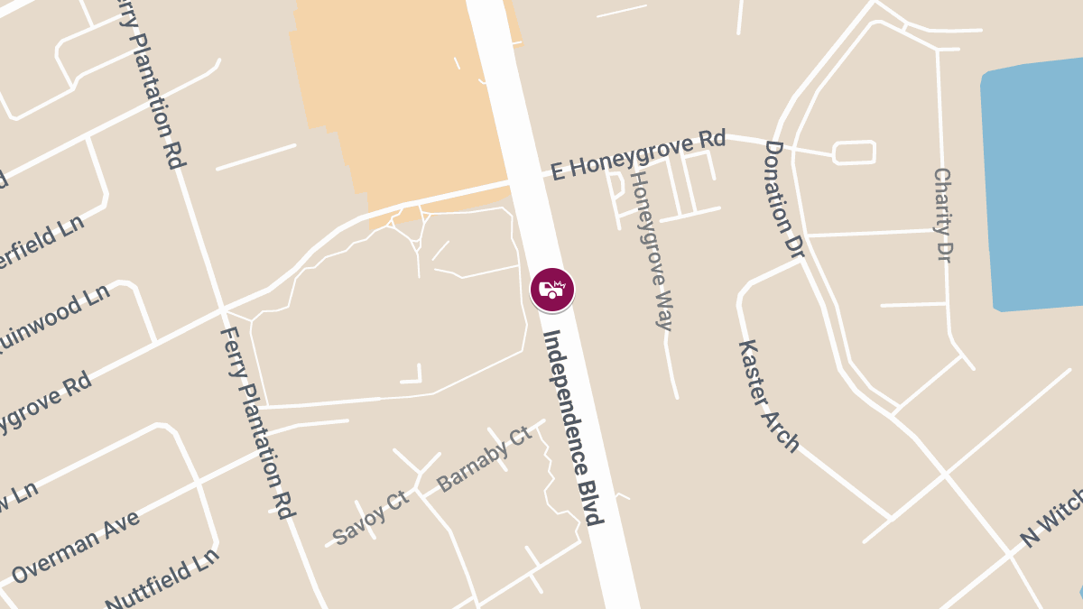 Injury Accident Reported Near Sentara on Independence Blvd