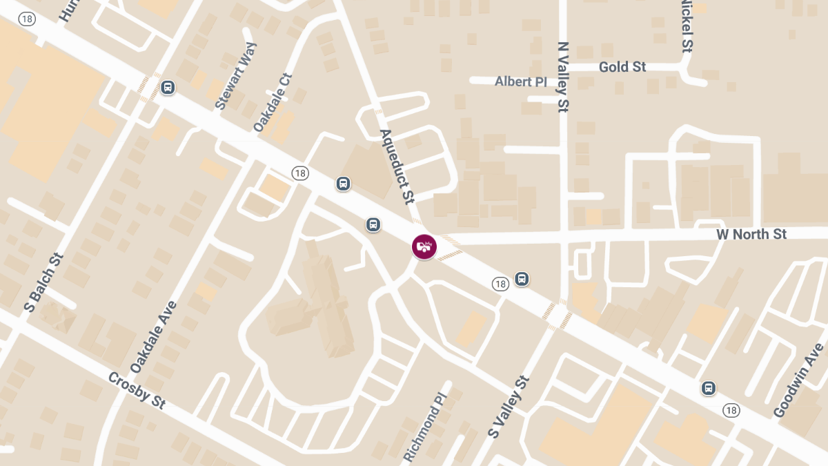 Injury Accident Reported Near W North St & Aqueduct St