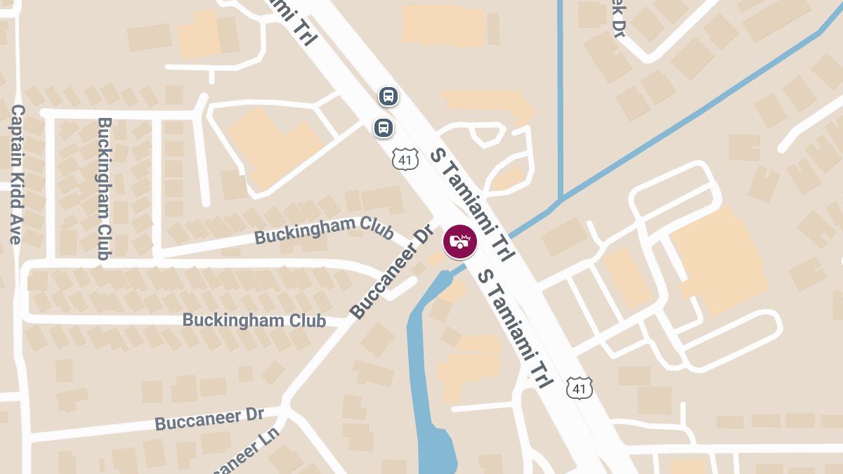 Injury Accident Reported at 7113 S Tamiami Trl