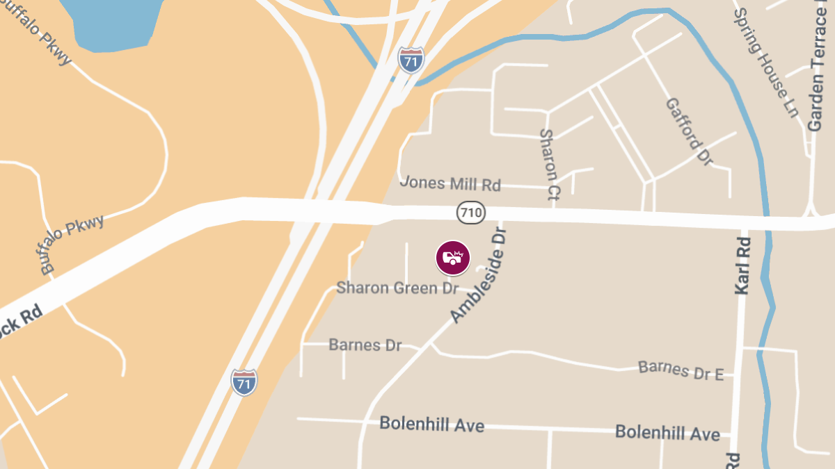 Injury Accident Reported at Ambleside Dr and Sharon Green Dr