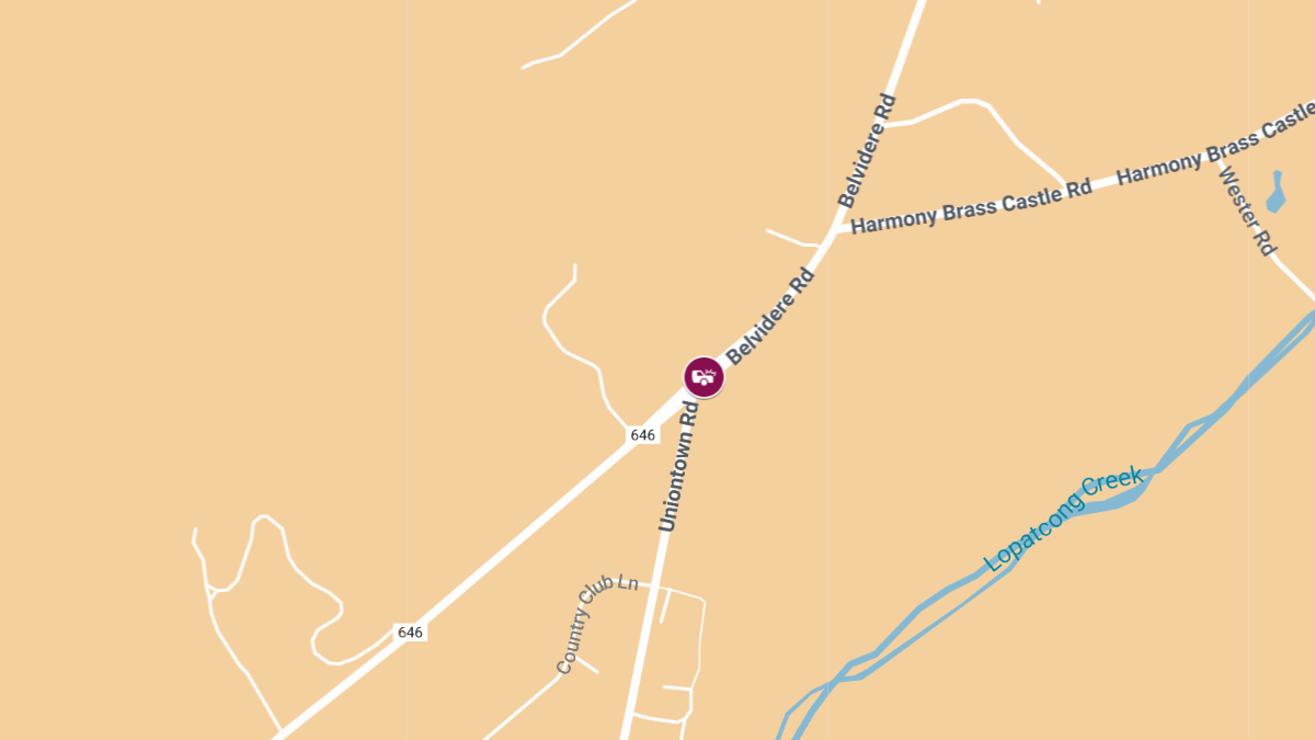 Injury Accident Reported at Belvidere Rd & Uniontown Rd