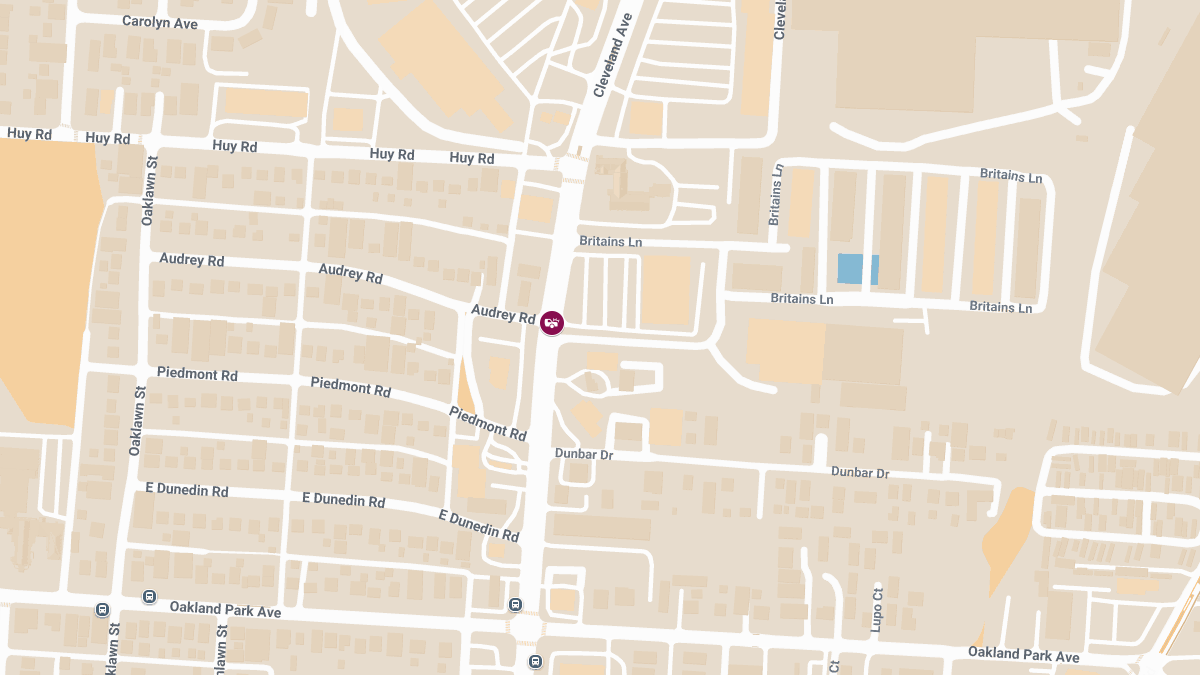 Injury Accident Reported at Cleveland Ave & Audrey Rd