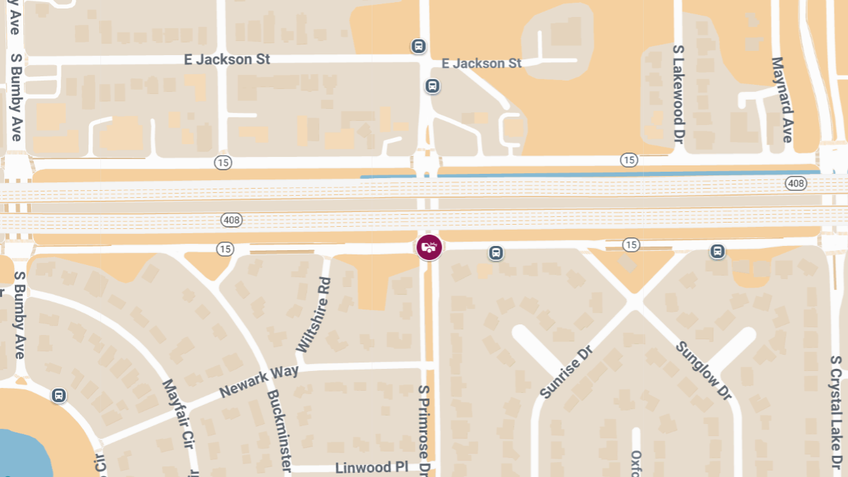 Injury Accident Reported at E Anderson St & S Primrose Dr