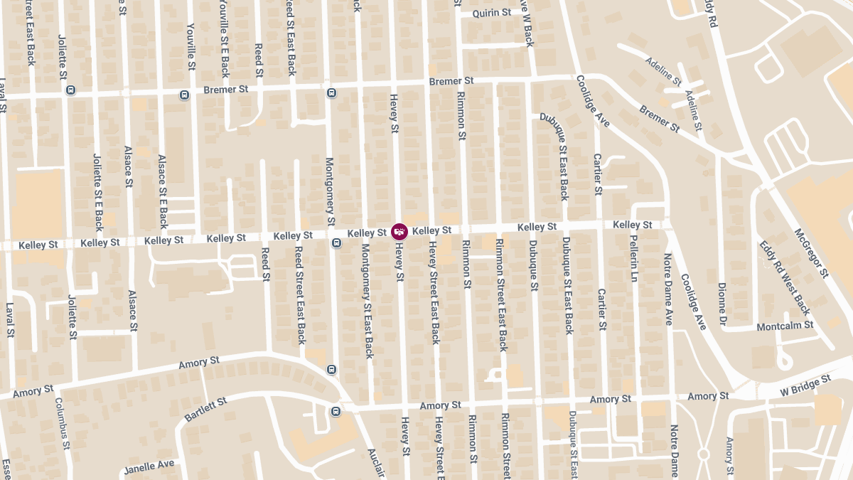 Injury Accident Reported at Hevey St & Kelley St