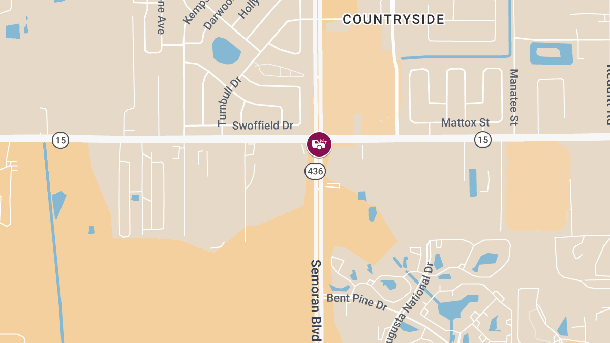 Injury Accident Reported at Hoffner Ave & S Semoran Blvd
