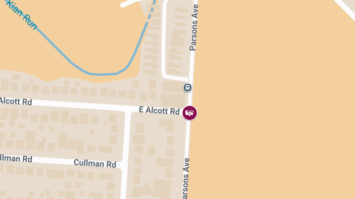 Injury Accident Reported at Parsons Ave & Alcott Rd
