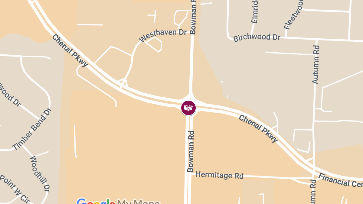 Injury Accident Reported at S Bowman Rd & Chenal Pkwy