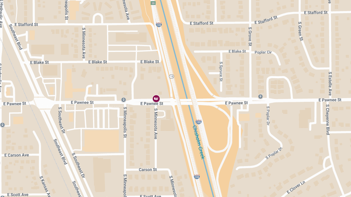 Injury Accident Reported at S Minnesota Ave & E Pawnee St