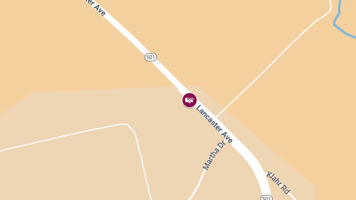 Injury Accident Reported at Sheetz on Lancaster Ave