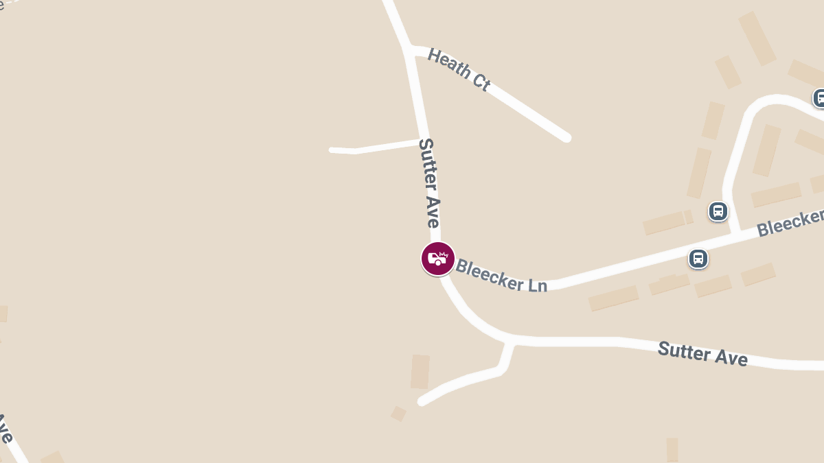 Injury Accident Reported at Sutter Ave and Bleecker Ln