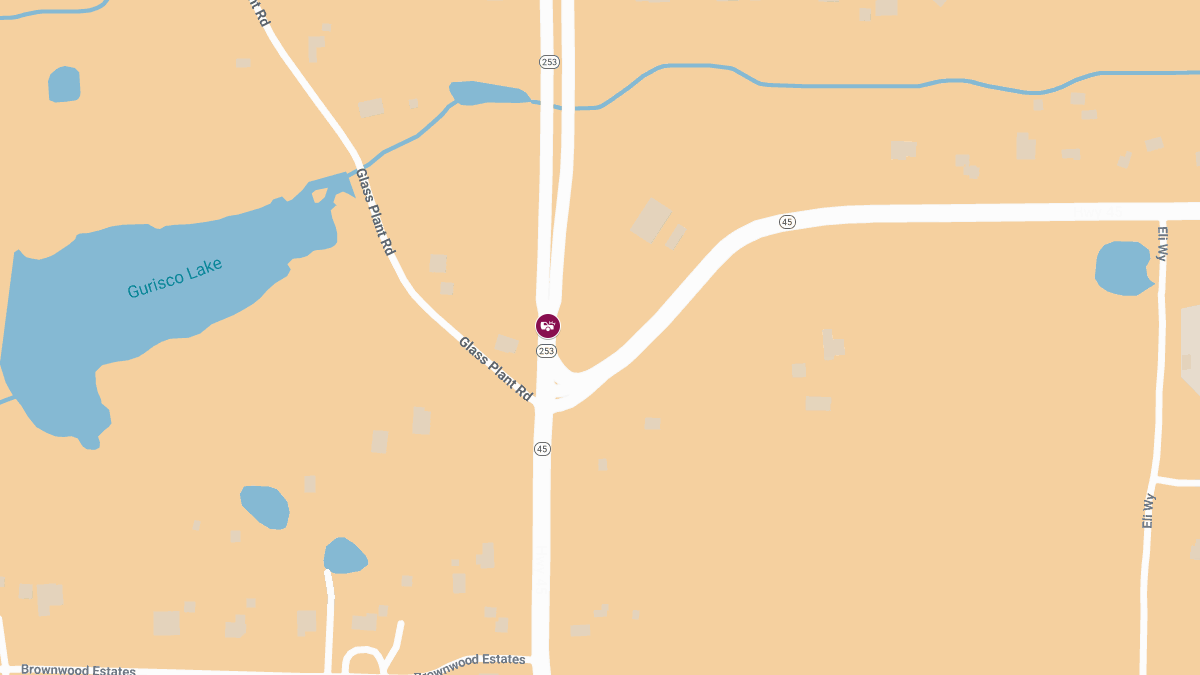 Injury Accident Reported on AR-253 Near AR-45