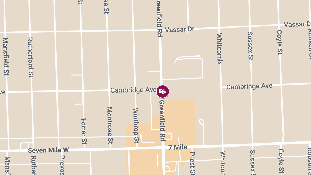Injury Accident Reported on Greenfield Rd Near Seven Mile