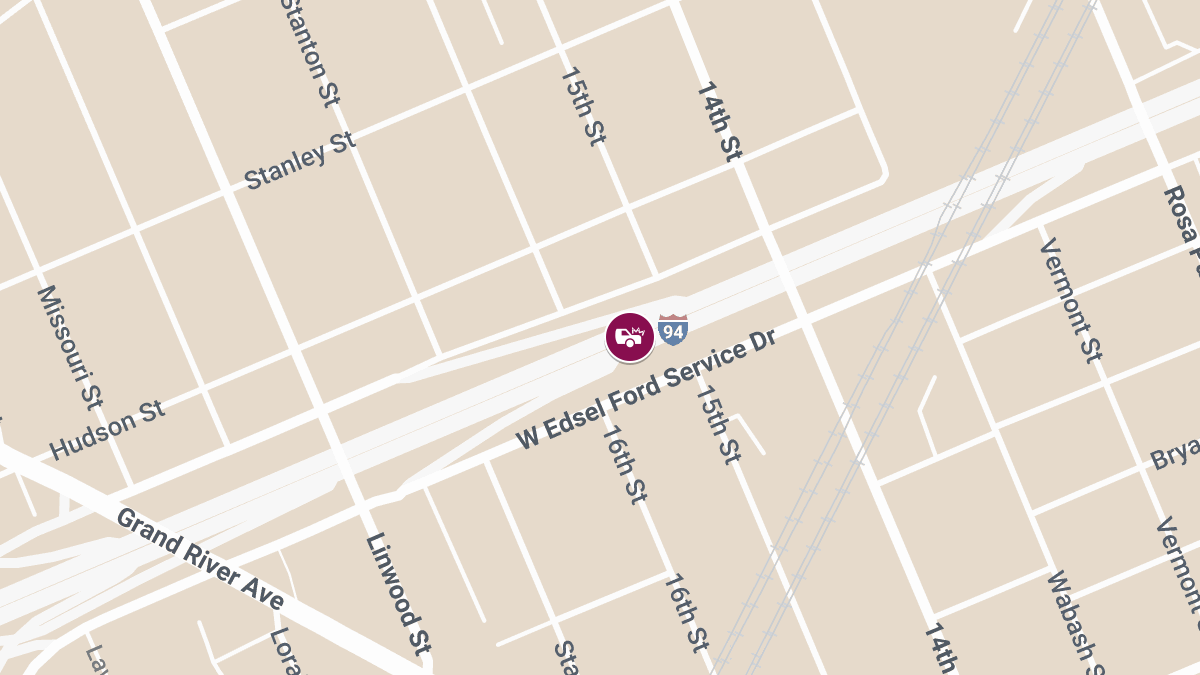 Injury Accident Reported on I-94 Near Linwood St