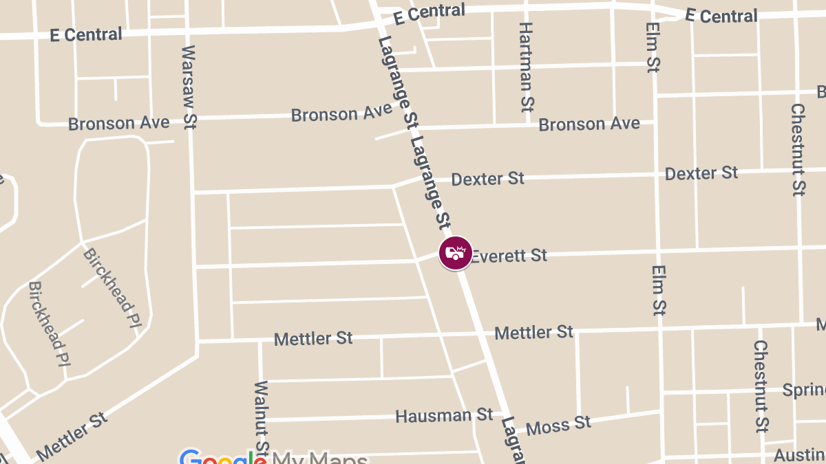 Injury Accident Reported on La Grange St Near E Park St