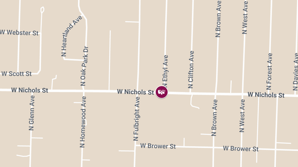 Injury Accident Reported on W Nichols St