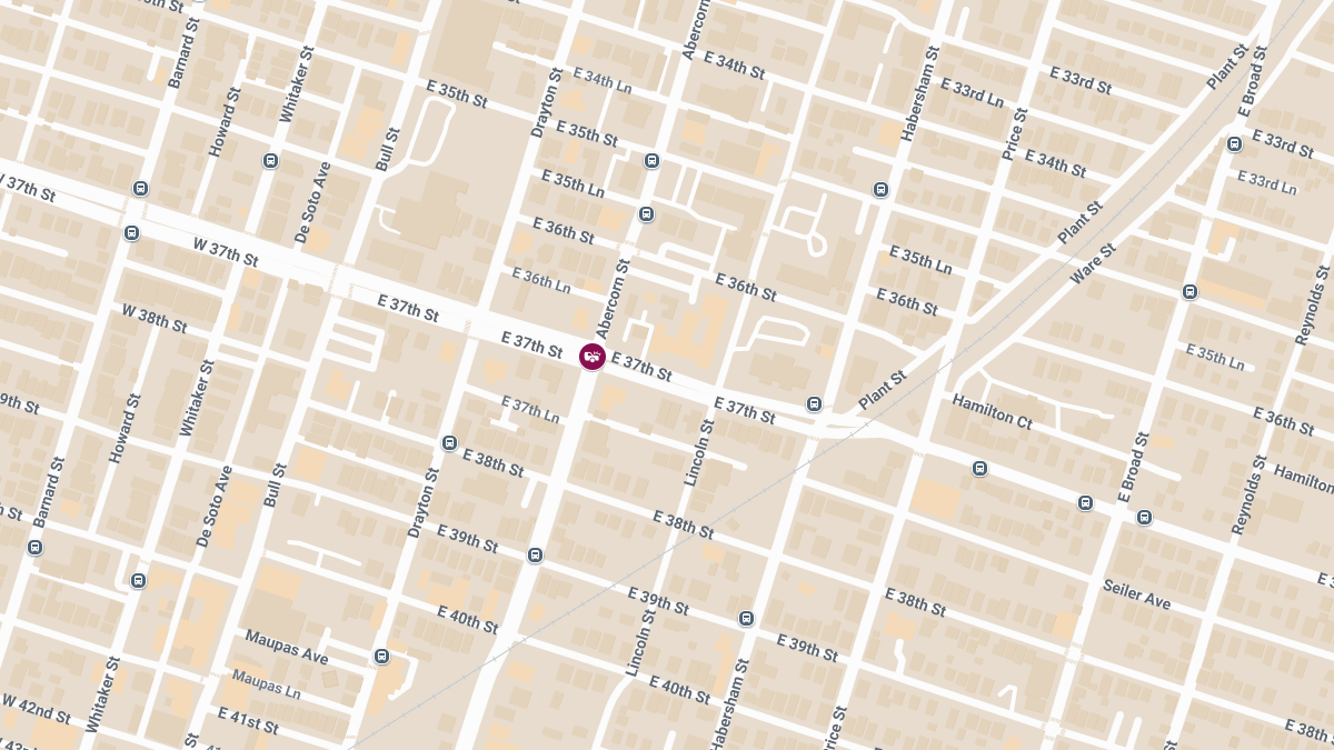 Injury Accident at Abercorn St & E 37th St