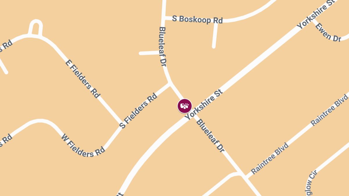 Injury Accident at Blueleaf Dr & N Yorkshire St