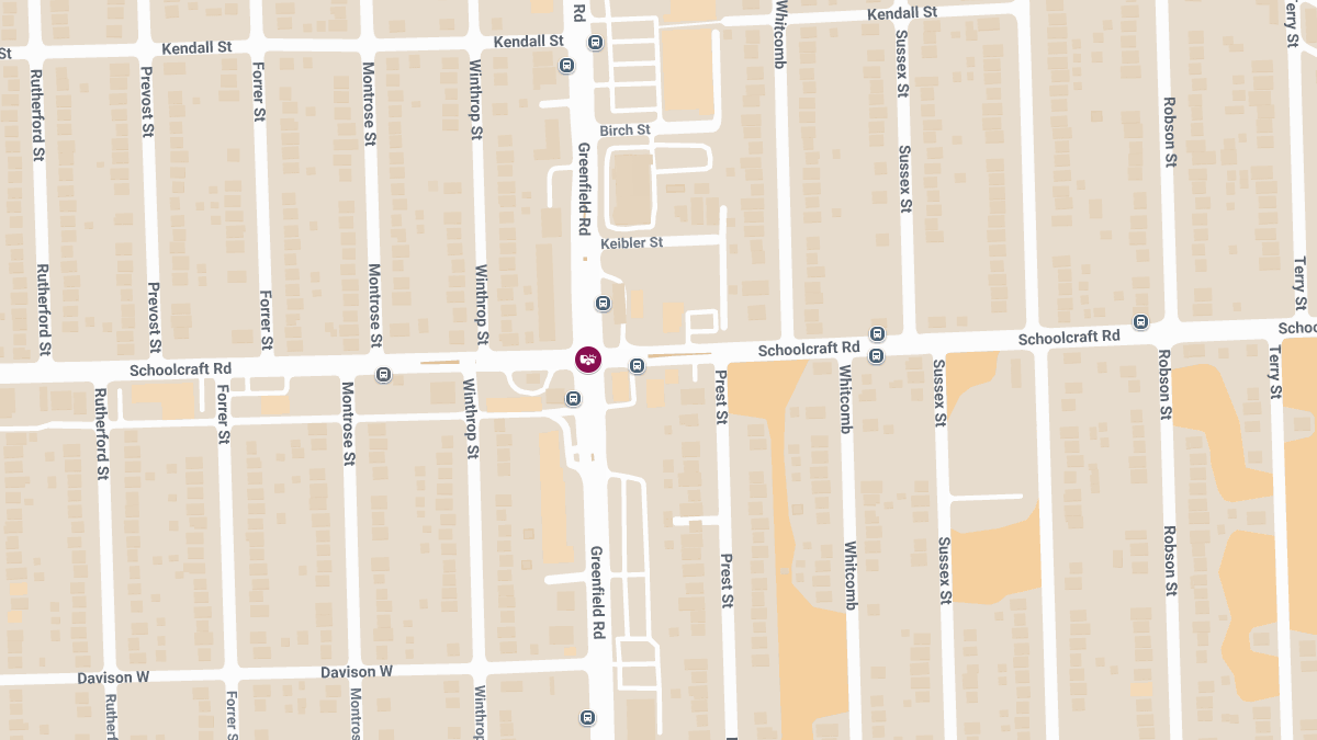 Injury Accident at Greenfield Rd and Schoolcraft Rd