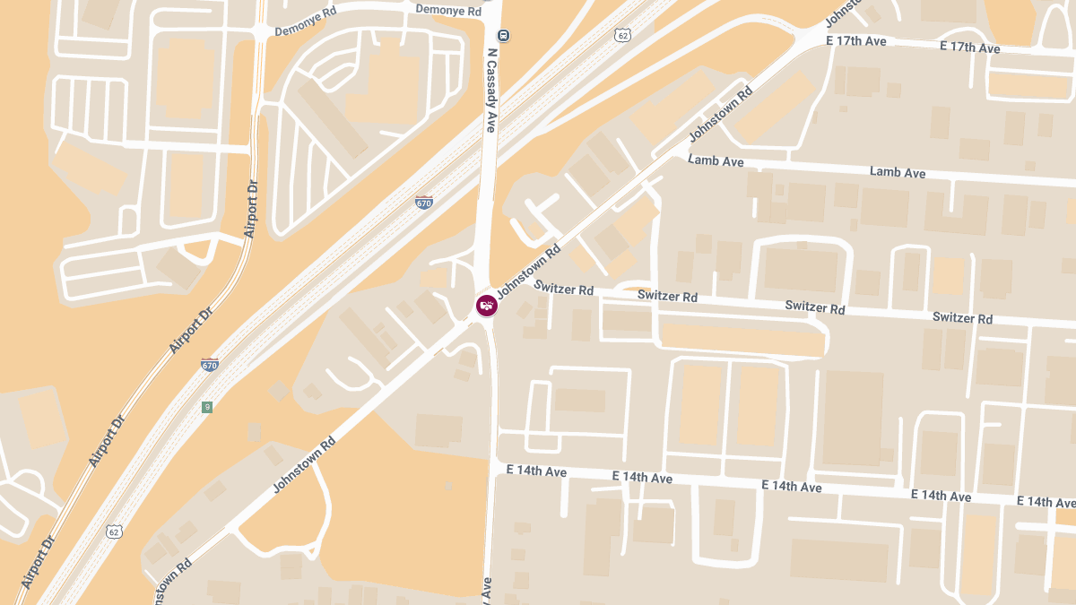 Injury Accident at Johnstown Rd and N Cassady Ave