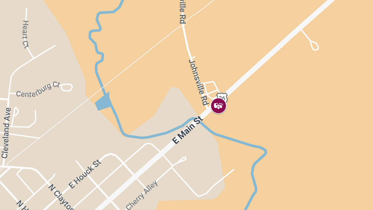 Injury Accident at Johnsville Rd and Columbus Rd
