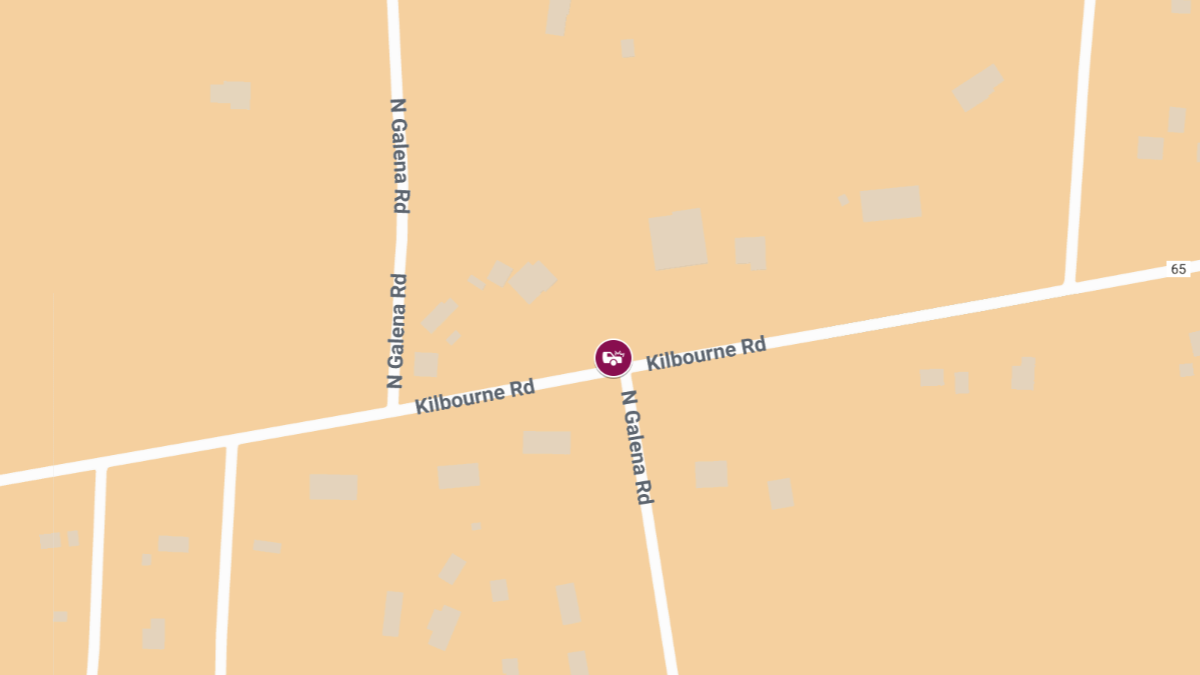 Injury Accident at Kilbourne Rd & N Galena Rd