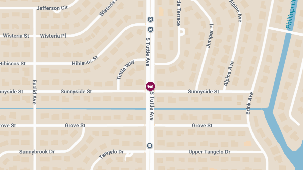 Injury Accident at S Tuttle Ave & Sunnyside St