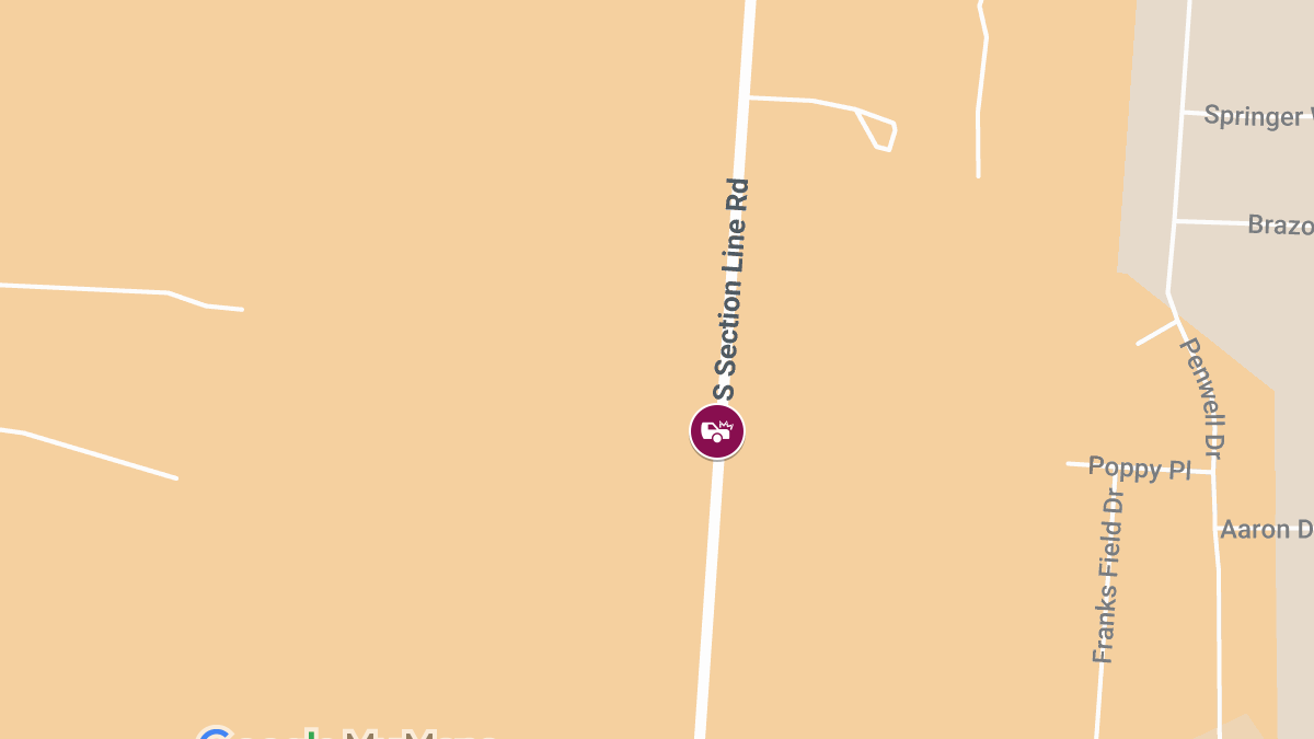 Injury Accident in 1000 Block of S Section Line Rd