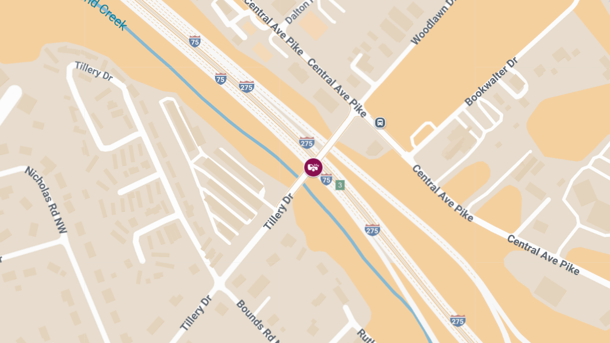 Injury Accident on I-75 Northbound Near Mile Marker 127